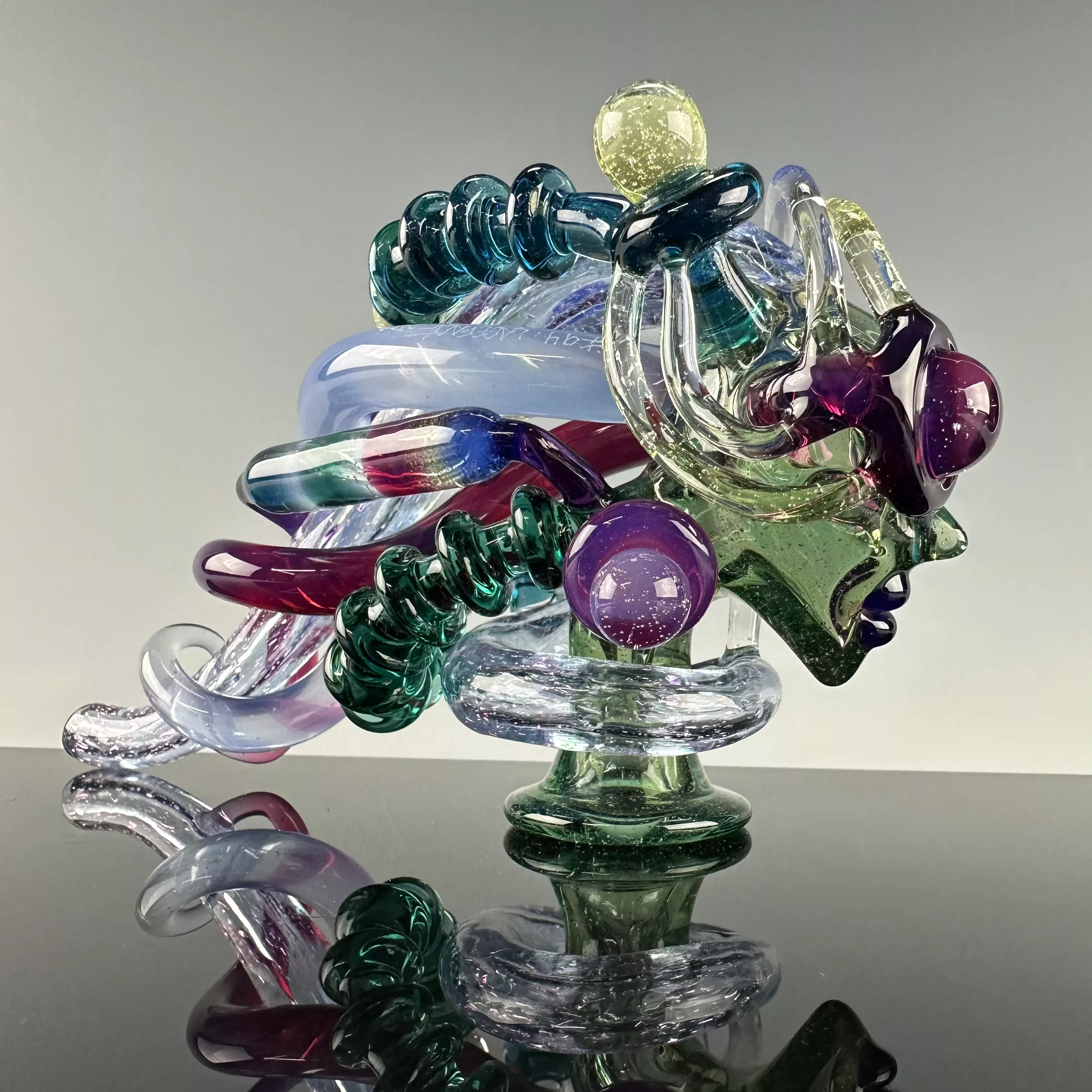 Cyborg Headlock #94 by LaceFace Glass