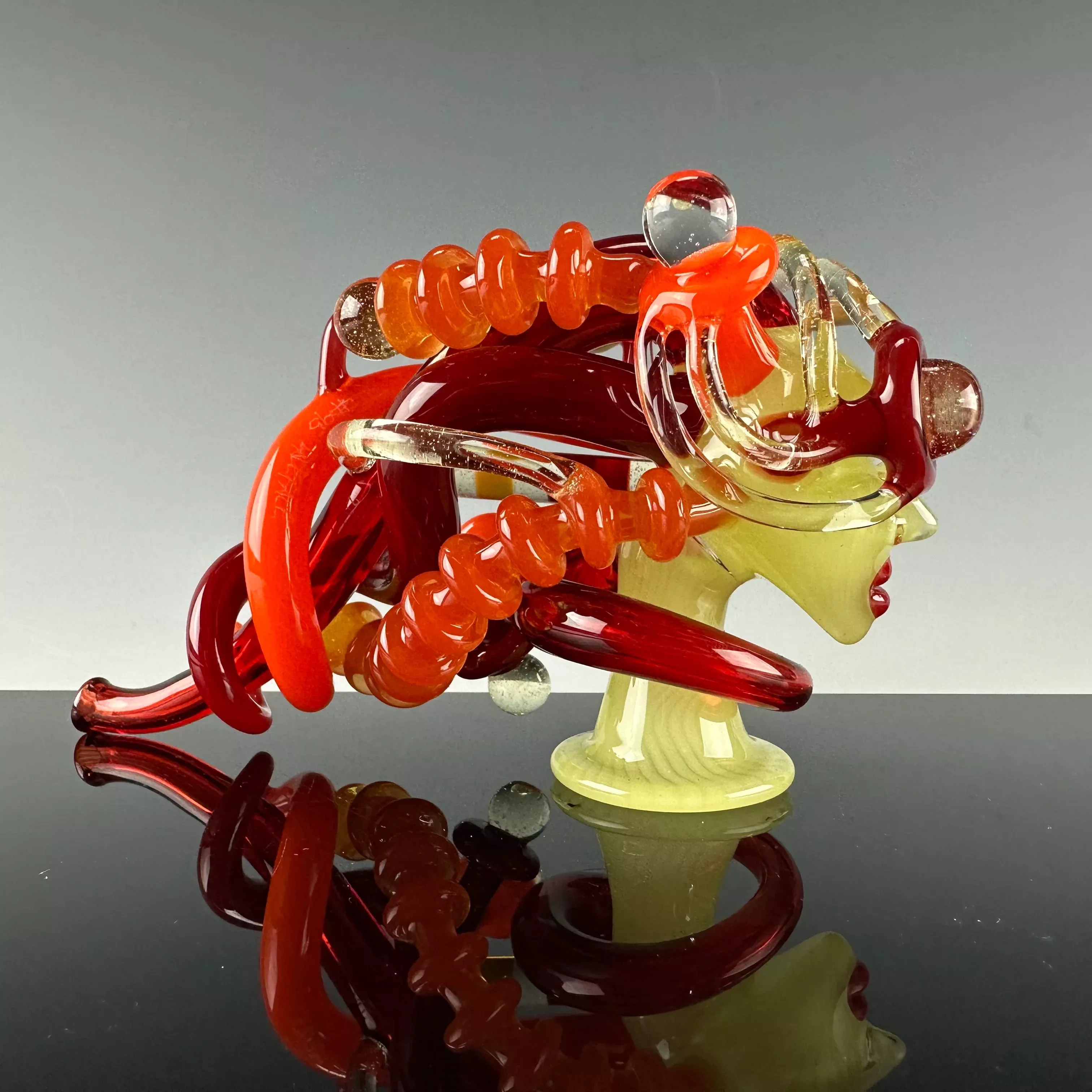 Cyborg Headlock #95 by LaceFace Glass