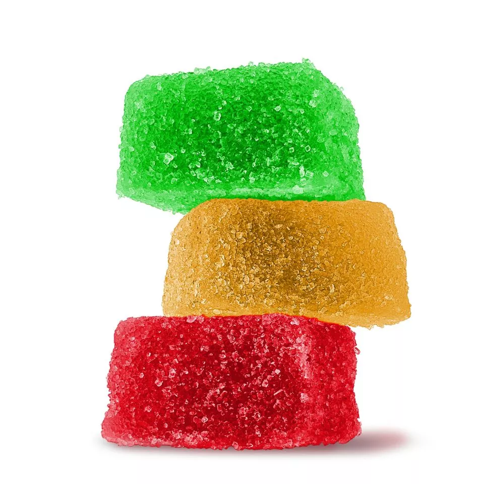 D8 & D10 Gummies - 25mg - Fruity Mix - Hyper
