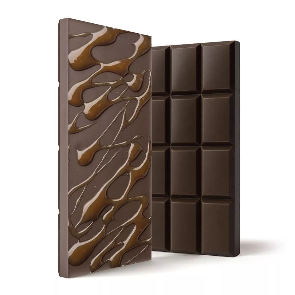 D8 & D9 THC Dark Chocolate & Caramel Bar - 600mg - Chill Plus