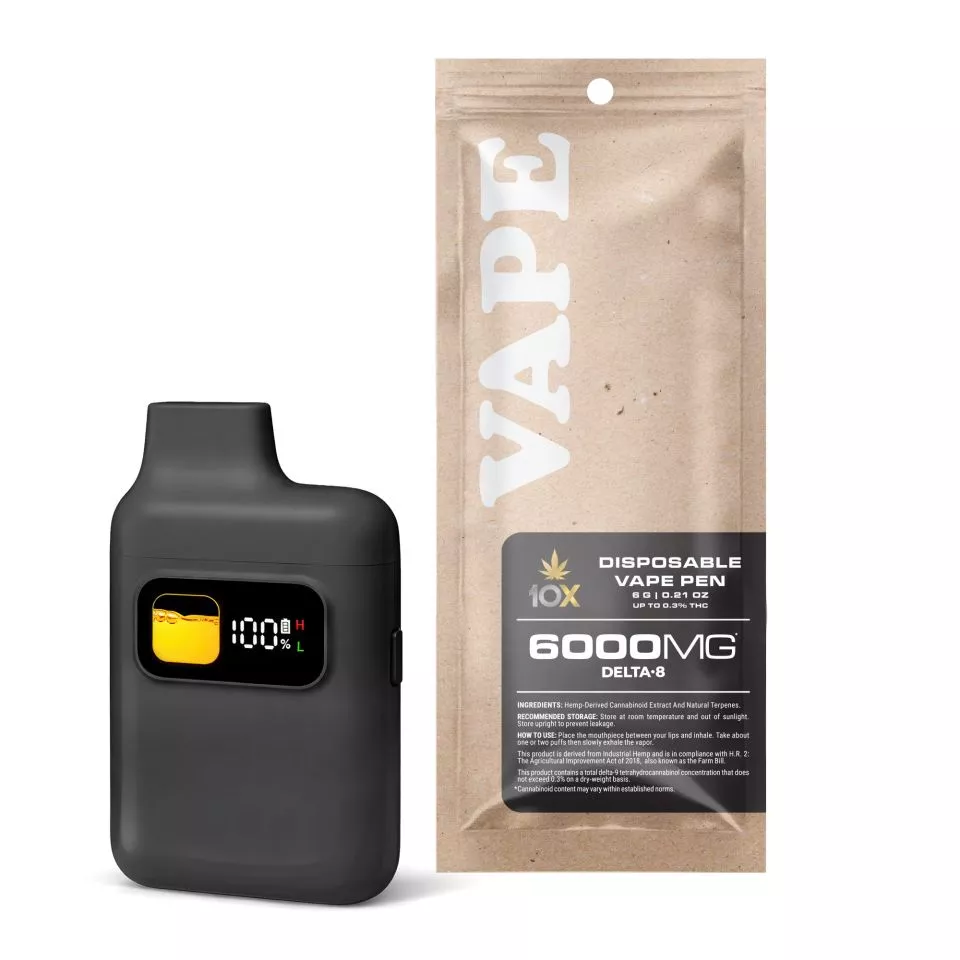 D8 Vape Pen - 6000mg - Acapulco Gold - Sativa - 6ml - 10X