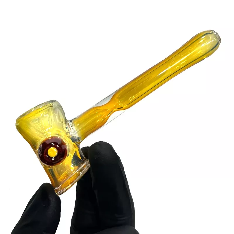 Daniels Glass Art - Hammer w / Carb - Silver Fume - 4.5