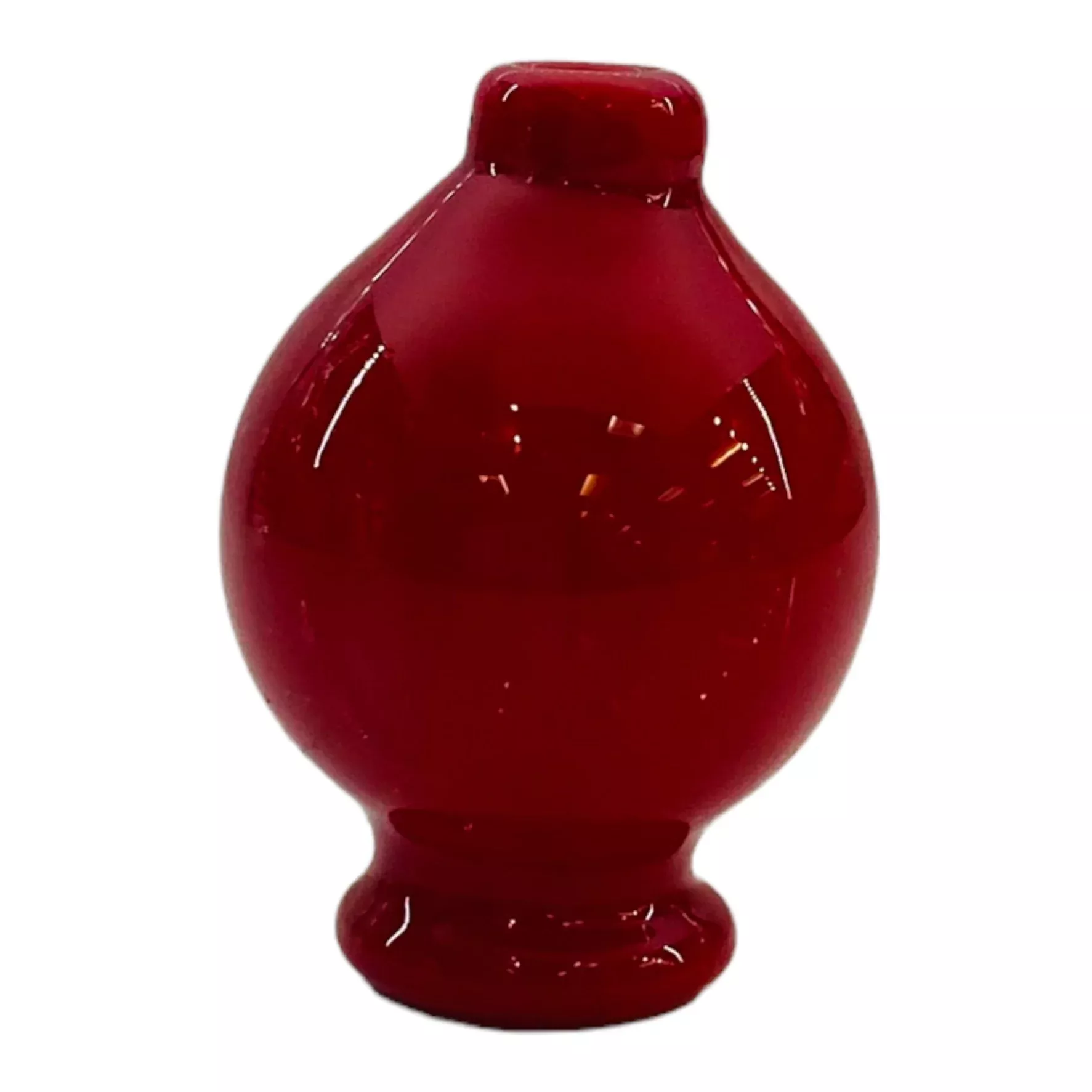 Daniels Glass Art - Red Bubble Carb Cap