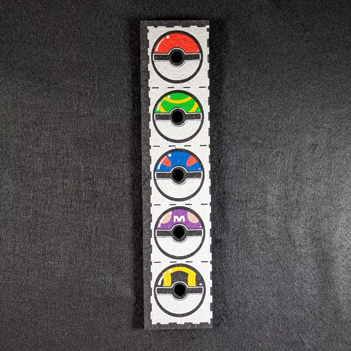 Dark Mountain Cult - Single Strip Pokeball Acid Tabs Marble Holder