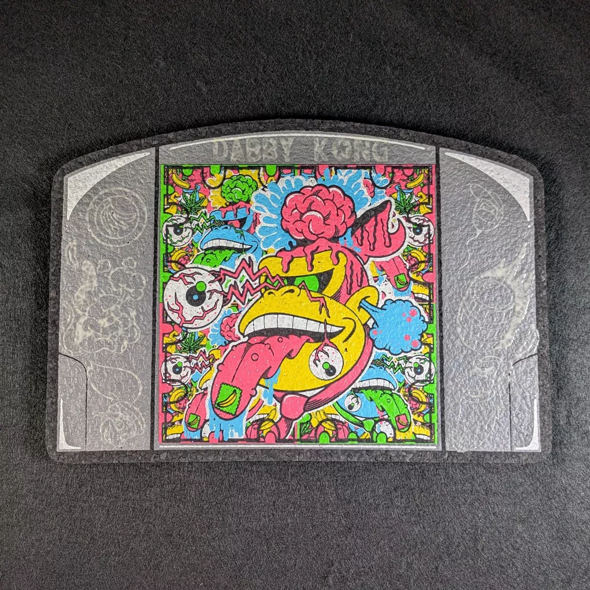 Dark Mountain Cult x 74Lands - Dabby Kong Cartridge Mat (UV & Glow in the Dark)