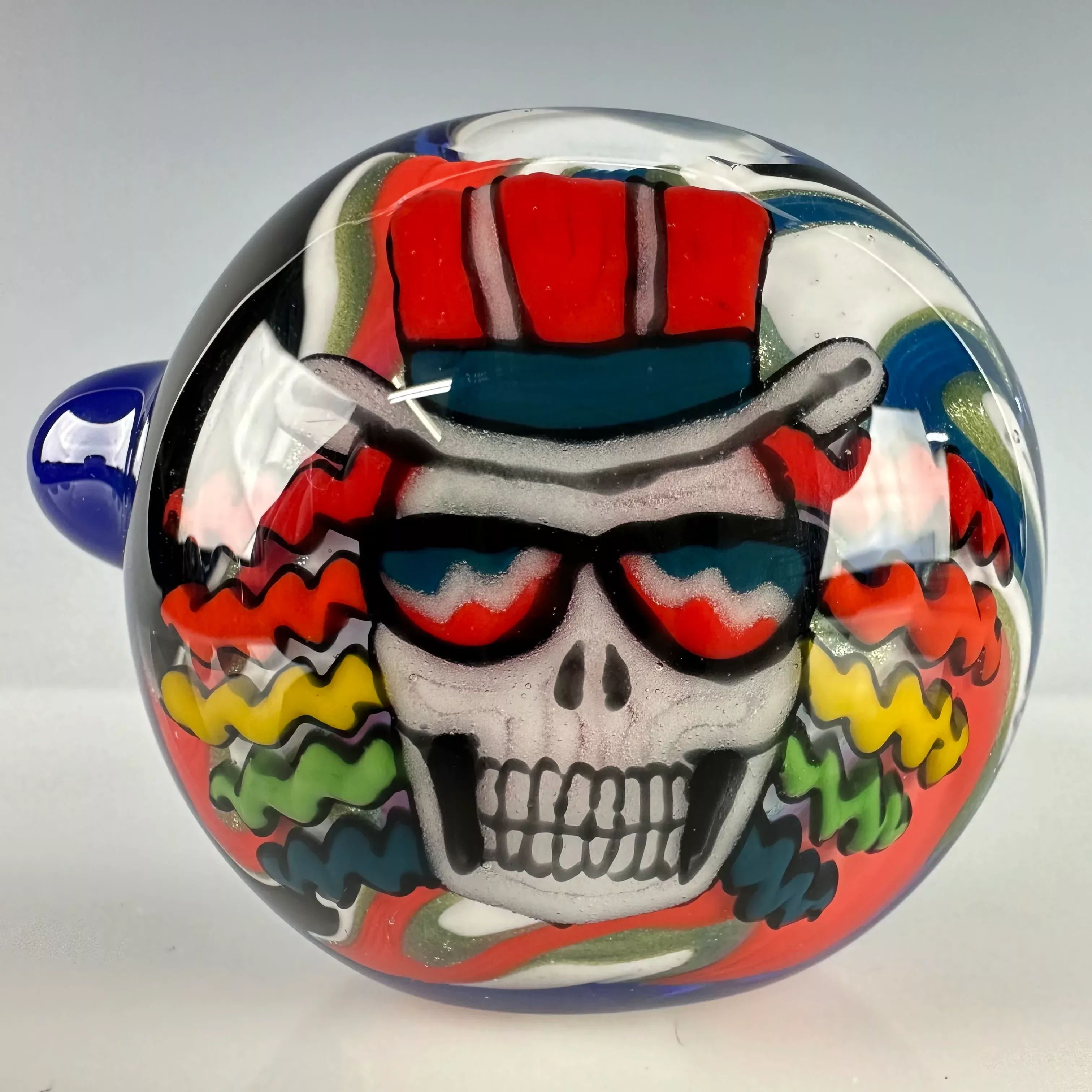 "Dead Uncle Sam" Disc-Flip Spoon by Hillary Cooper