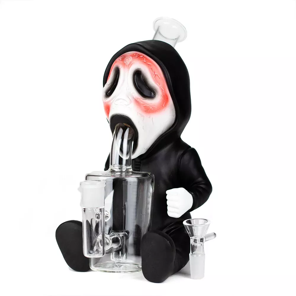 Death Ghost Water Pipe 9.8"