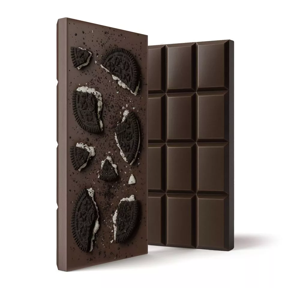 Delta 8 THC Dark Chocolate & Cookies Bar - 600mg - Chill Plus
