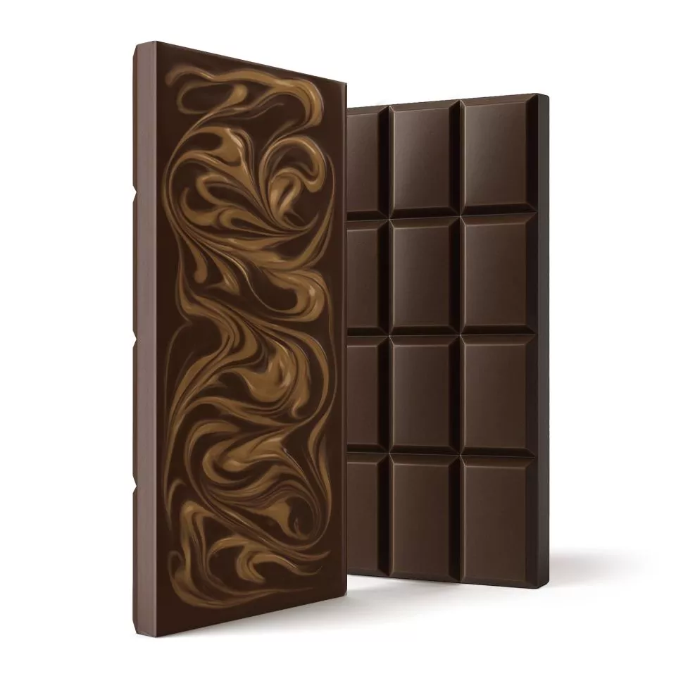 Delta 8 THC Dark Chocolate & Peanut Butter Bar - 1,200mg - Chill Plus