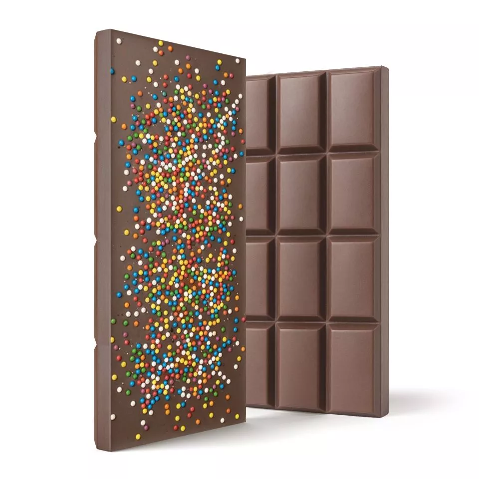 Delta 8 THC Milk Chocolate & Sprinkles Bar - 600mg - Chill Plus