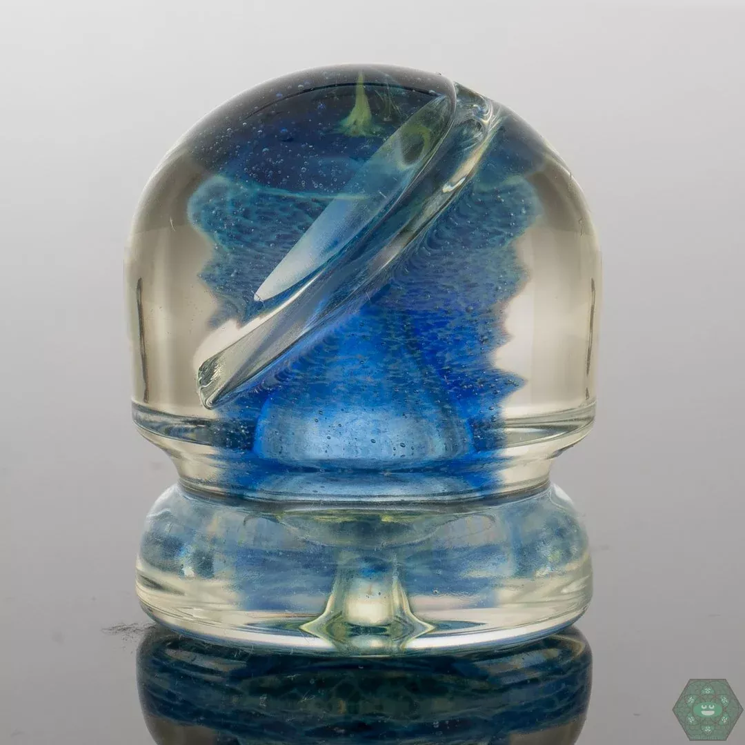 Deschutes River Glass Irrid Channel Cap - High-Quality Dabbing Cap