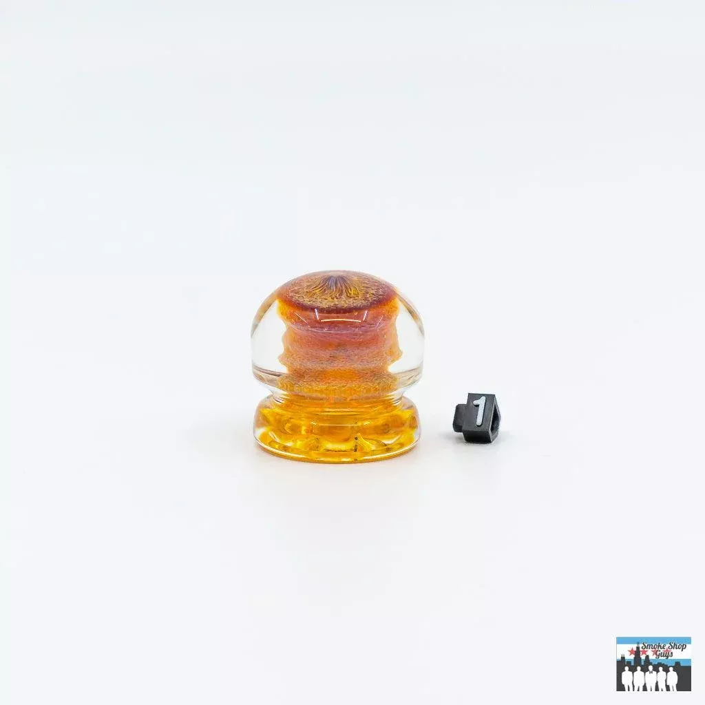 Deschutes River Sphere Spinner Caps - Colorful Glass Caps