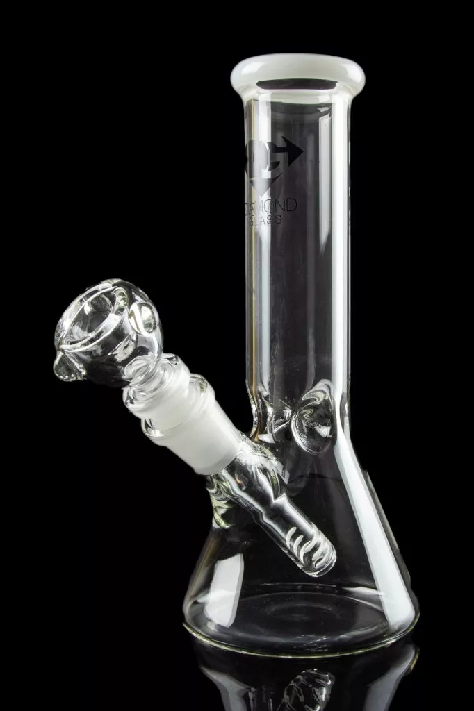 Diamond Glass 8″ Classic Beaker Bong