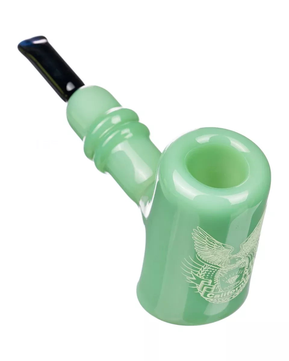 Diamond Glass Classic Sherlock Hand Pipe