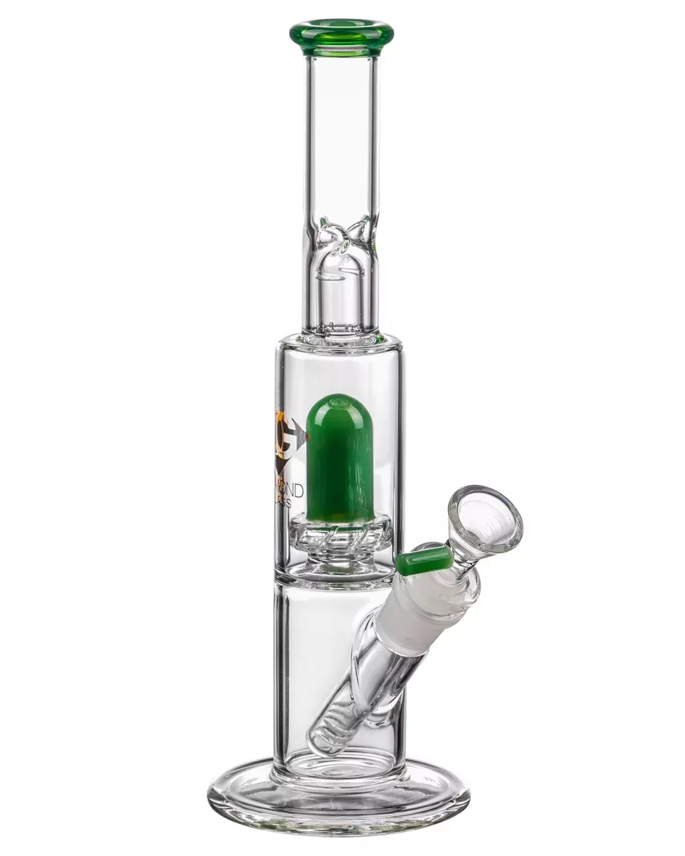 Diamond Glass Skinny Neck UFO Straight Tube
