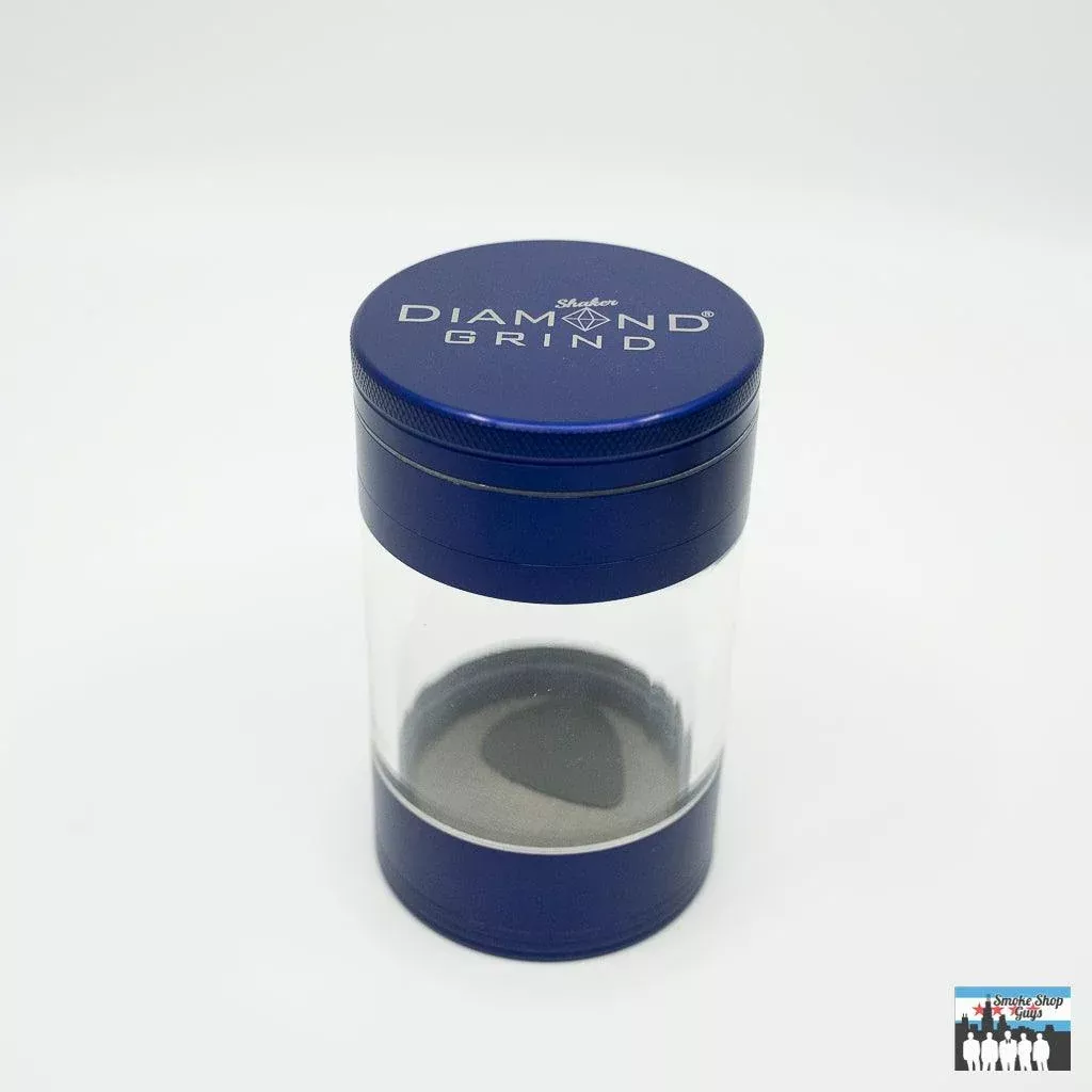 Diamond Grind 2.5" 4-Piece Shaker Grinder (Assorted Colors)