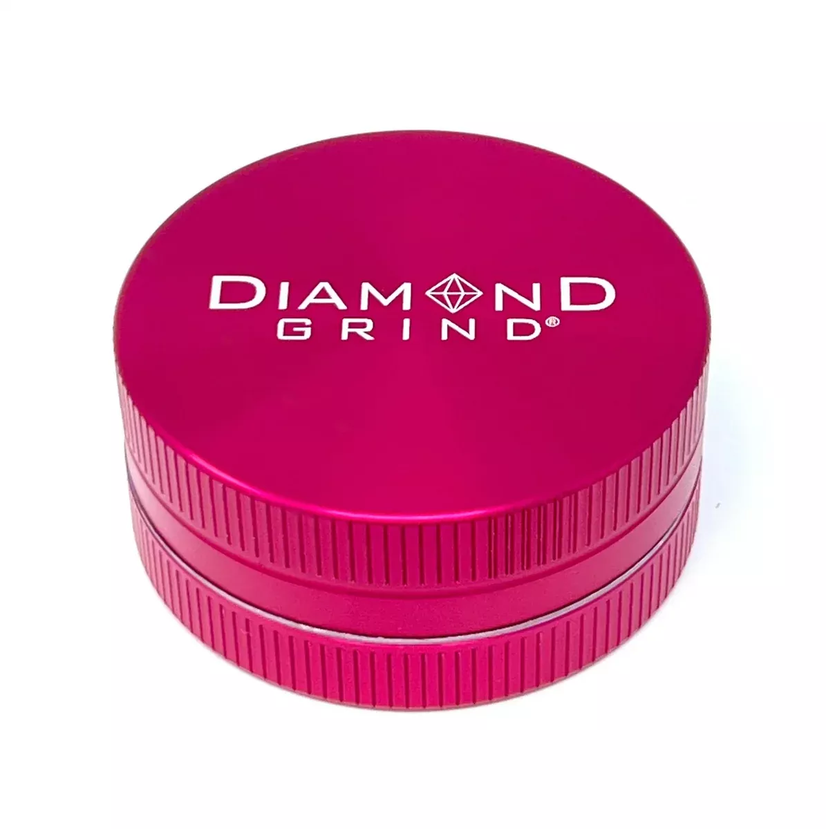 Diamond Grind 56mm Herb Grinder 2 Piece (Assorted Color)