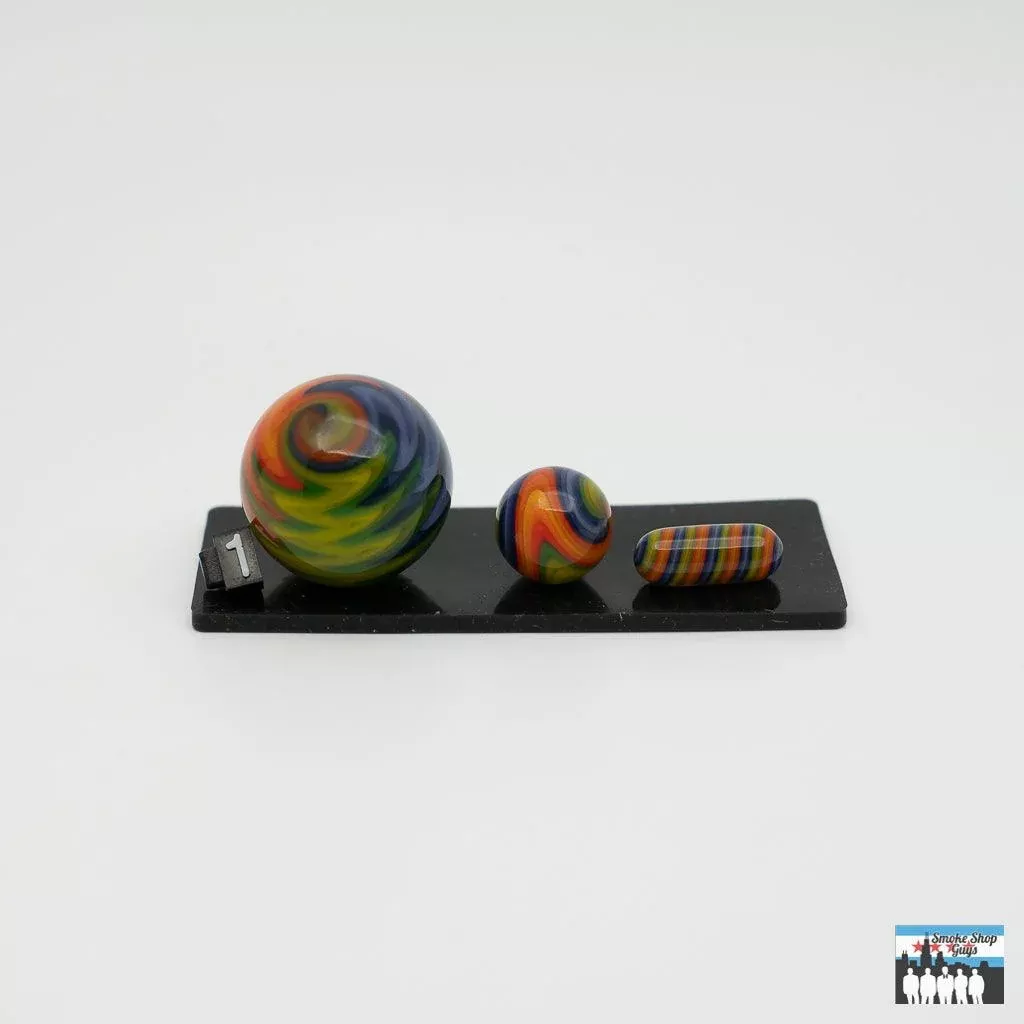 Ditton Glass Slurper Sets – 3-Piece Quartz Concentrate Accessories