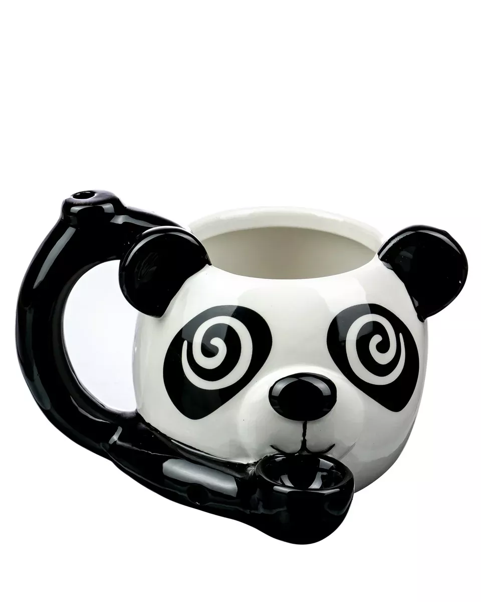 Dizzy Panda Pipe Mug