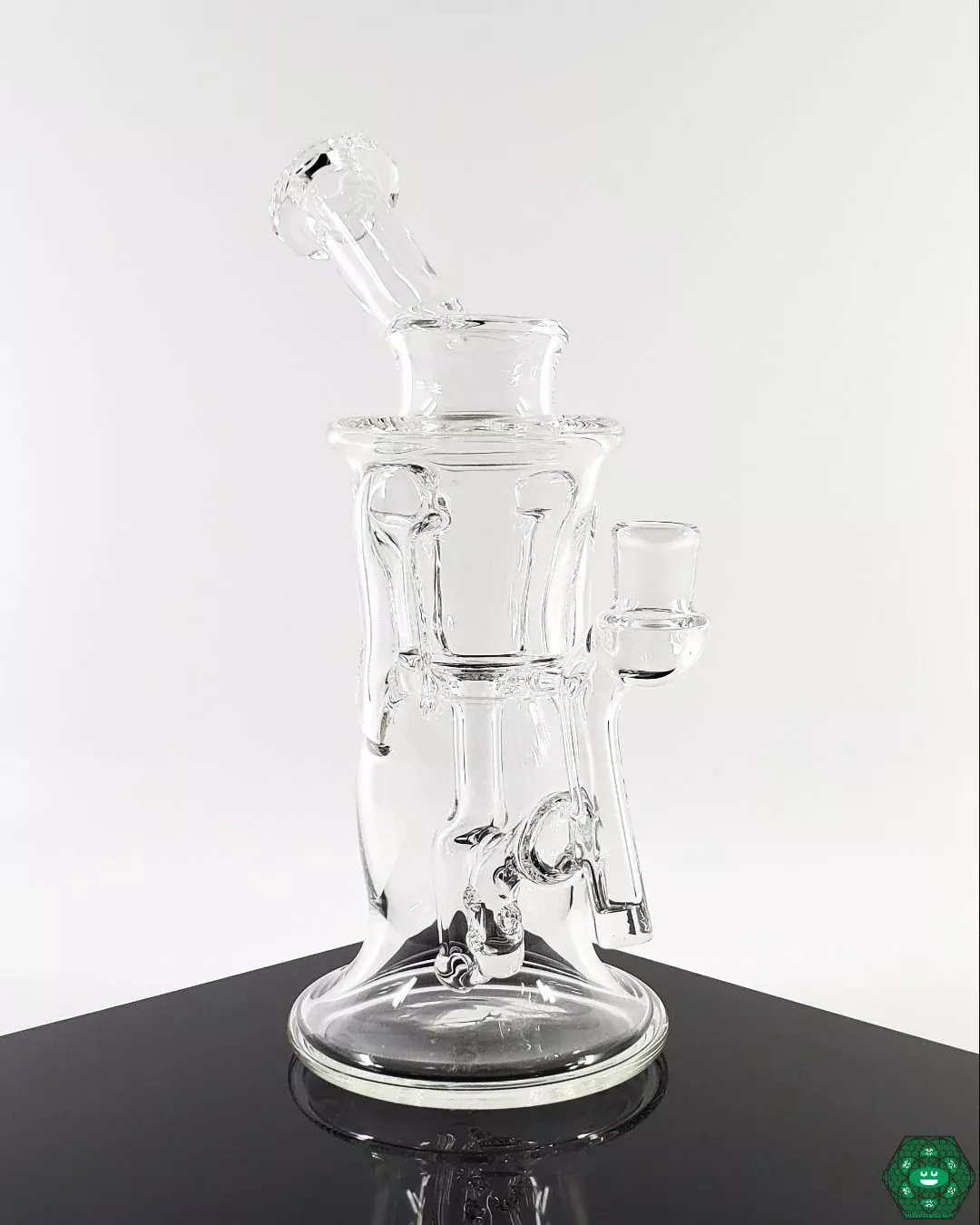 Djinn Glass Clear Gillcycler #3 – Precision Gill Design for Smooth Dabs