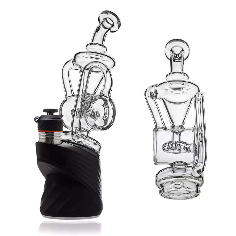 Donut Loop Recycler Glass Attachment for Puffco Peak OG & Pro | Calibear