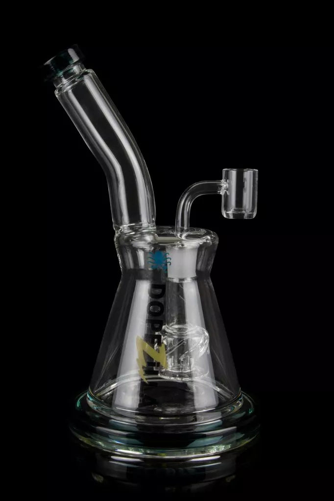 Dopezilla Glass Dab Rig Bubbler – Kraken