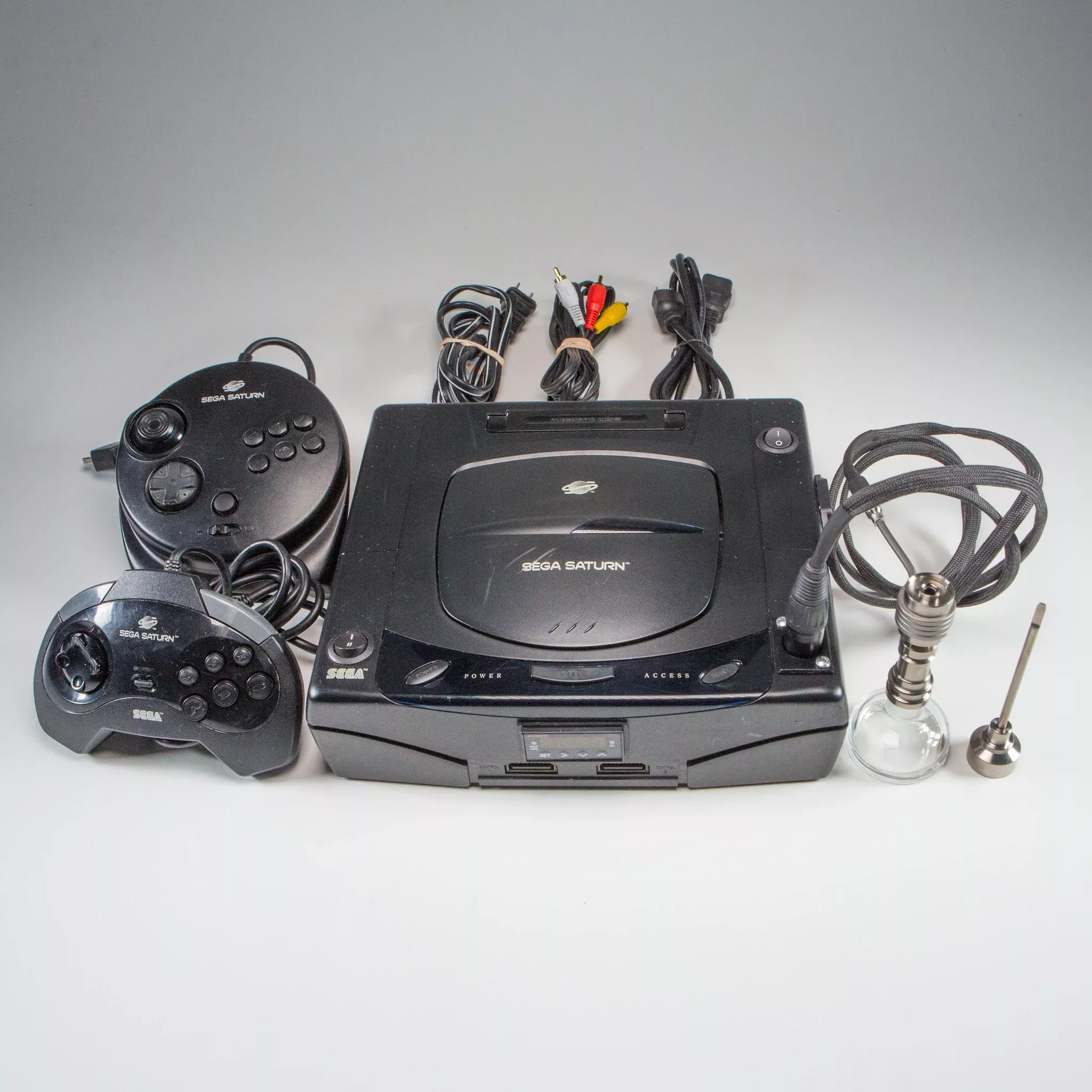 Dub Glass Sega Saturn & Functional E-Nail