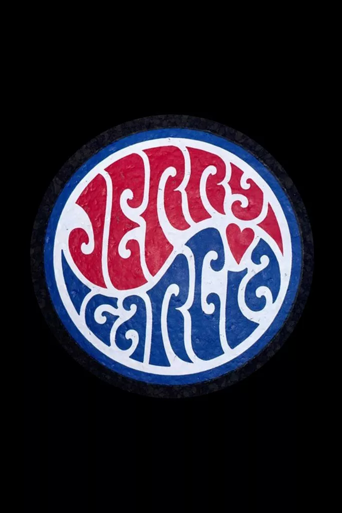 East Coasters Jerry Garcia Round Dab Mat
