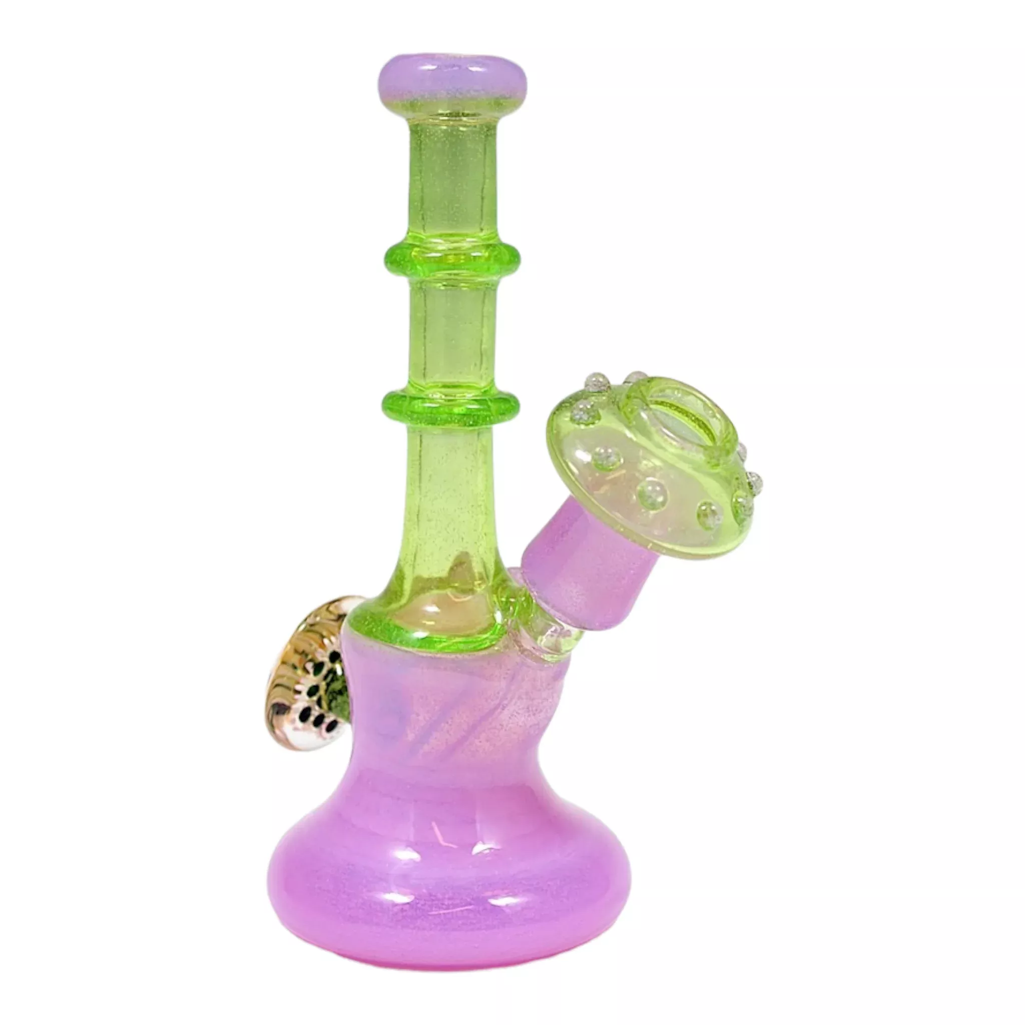 EBOX Glass - Custom Haterade Pink Slyme Minitube Dab Rig