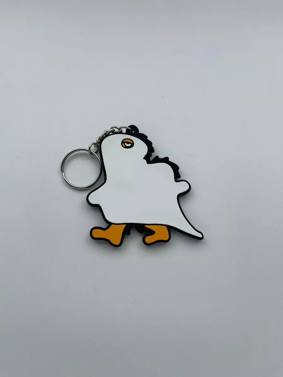 Elbo Glass Dino Keychain - Unique Assorted Designs