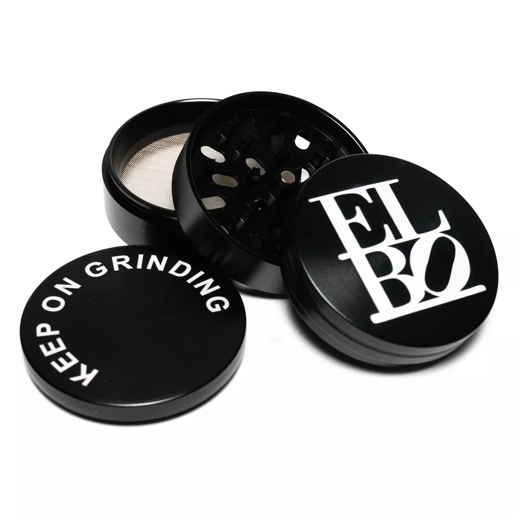 Elbo - Luxury 4 Piece Grinder - Black