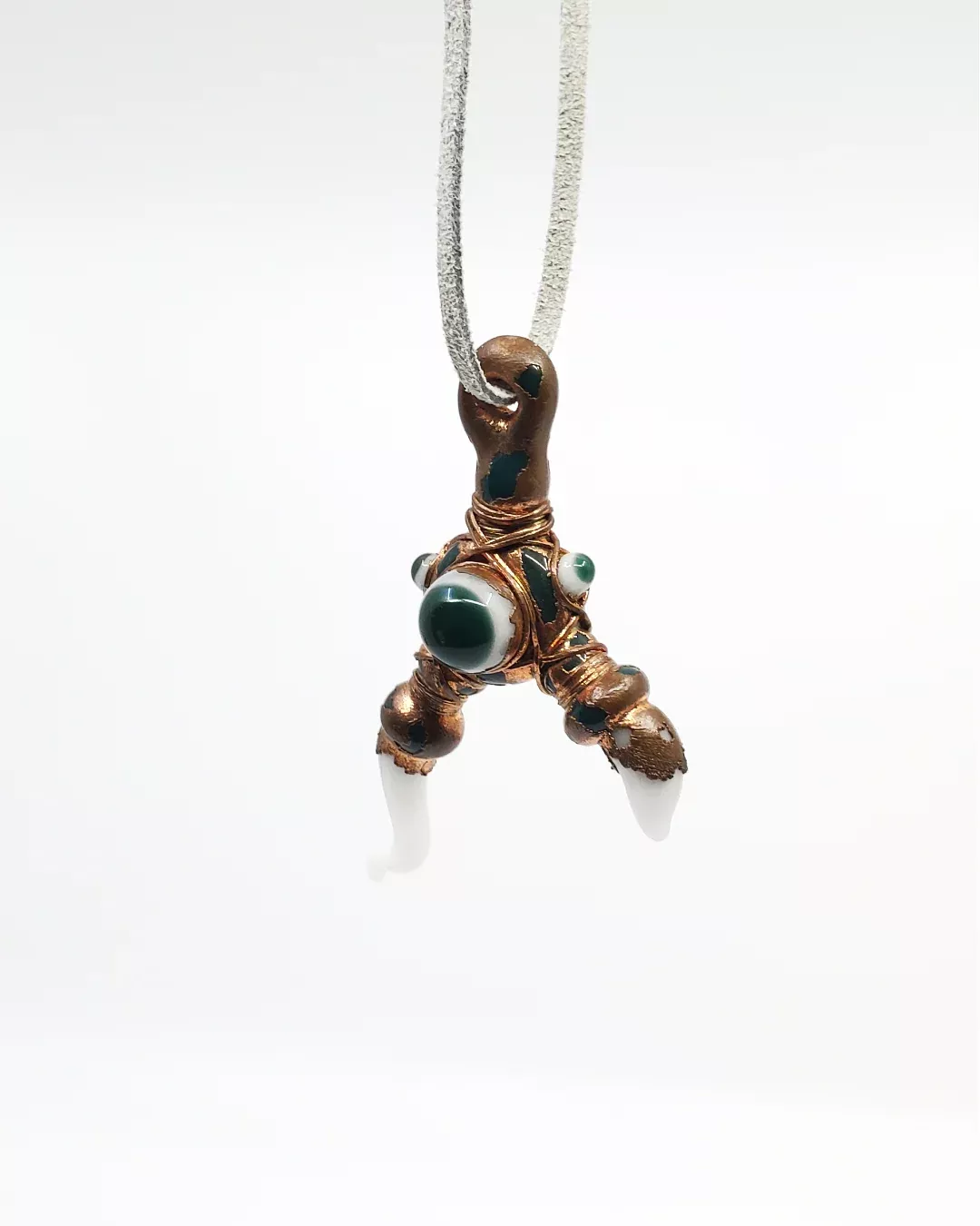 Electroformed Glass Pendant | Artistic Glass Jewelry | Premium Craftsmanship