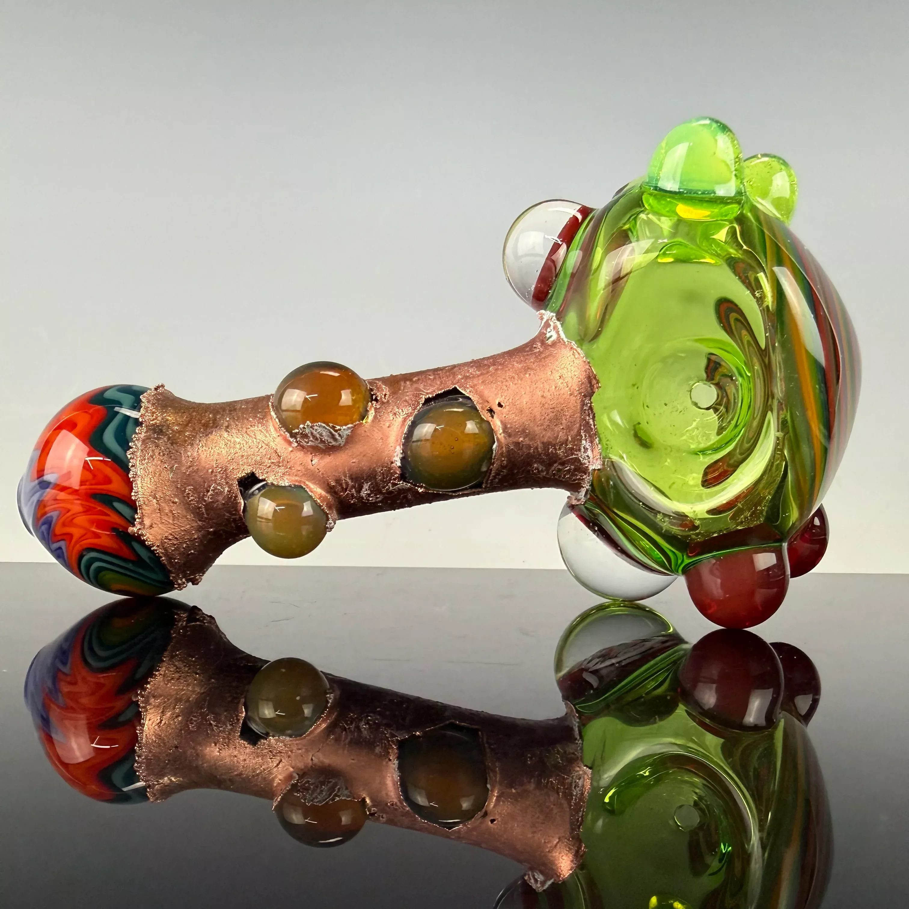 Electroformed Heady Sectional Spoon by Outland Glass