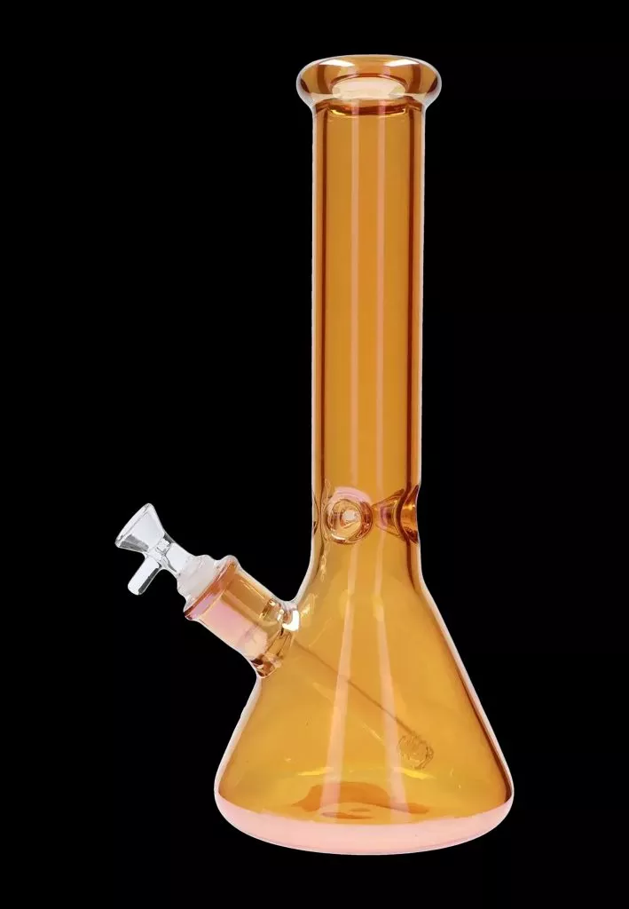 Electroplated Beaker Bong– 16 in.
