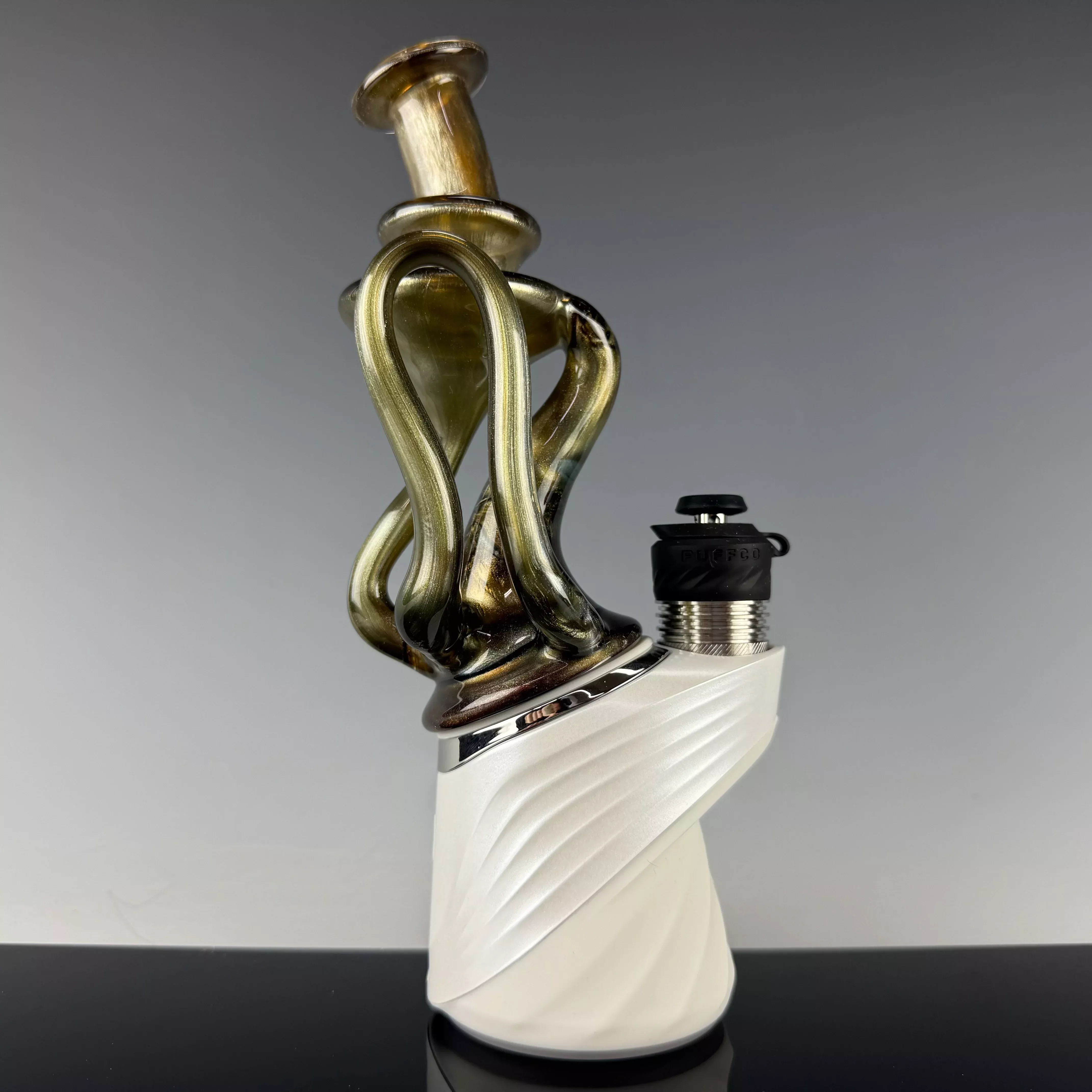 "Electrum" Recycler Puffco Attachment by Desi B