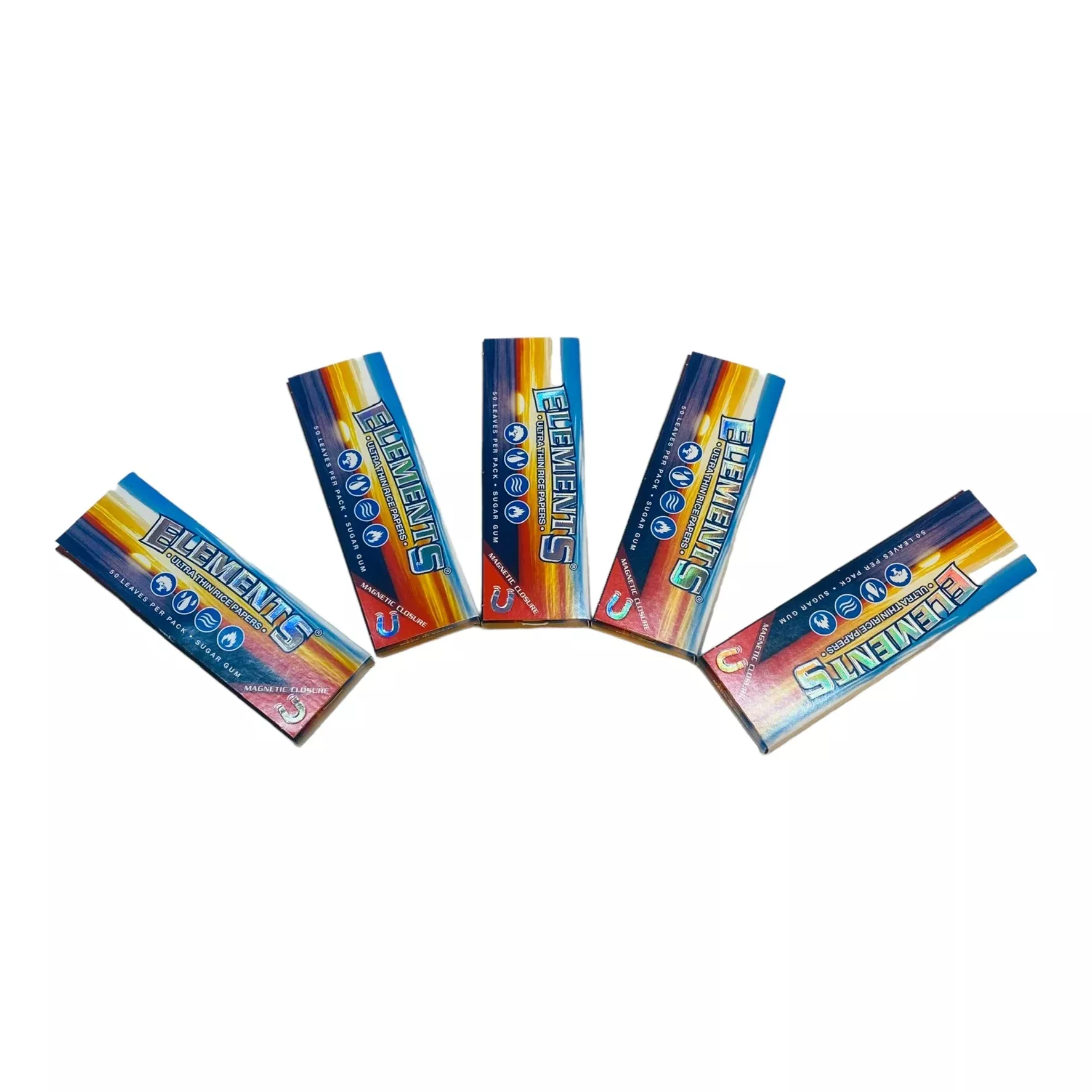 Elements - Rice 1.25 Papers - 5 Packs