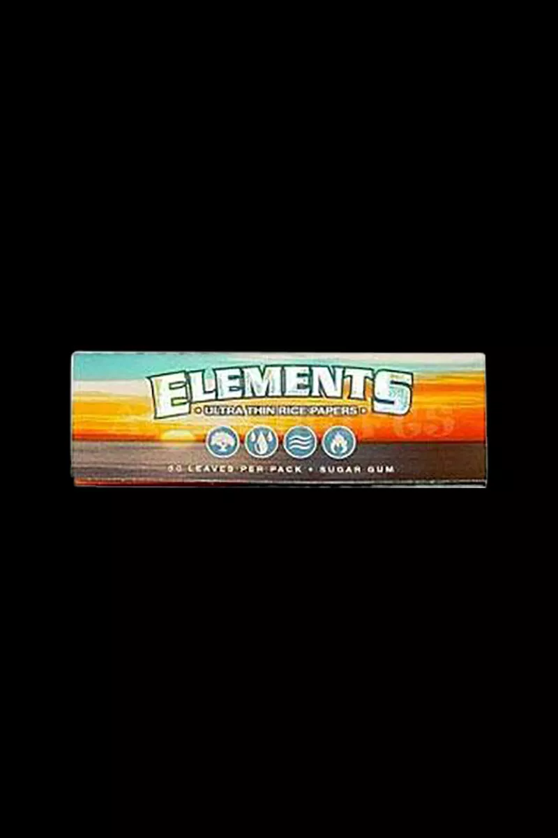 Elements Ultra Thin Rice 1 1/4″ Rolling Papers – 25 Pack Bulk