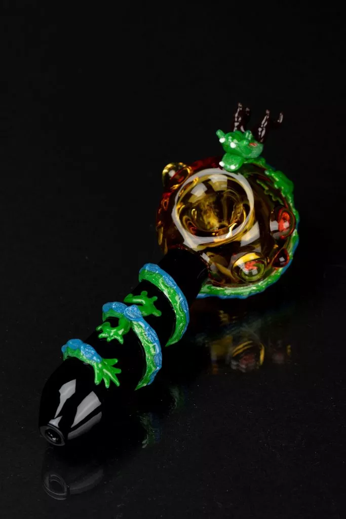 Empire Glassworks Dragon Sphere Large Spoon Pipe