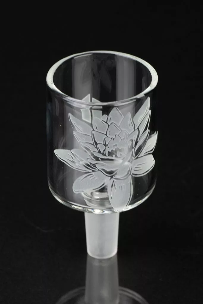Empire Glassworks Frosty Lotus Puffco Proxy Attachment
