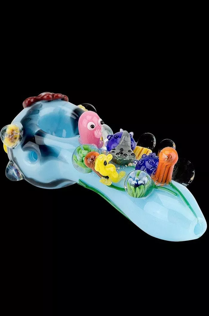 Empire Glassworks Spoon Pipe – Great Barrier Reef