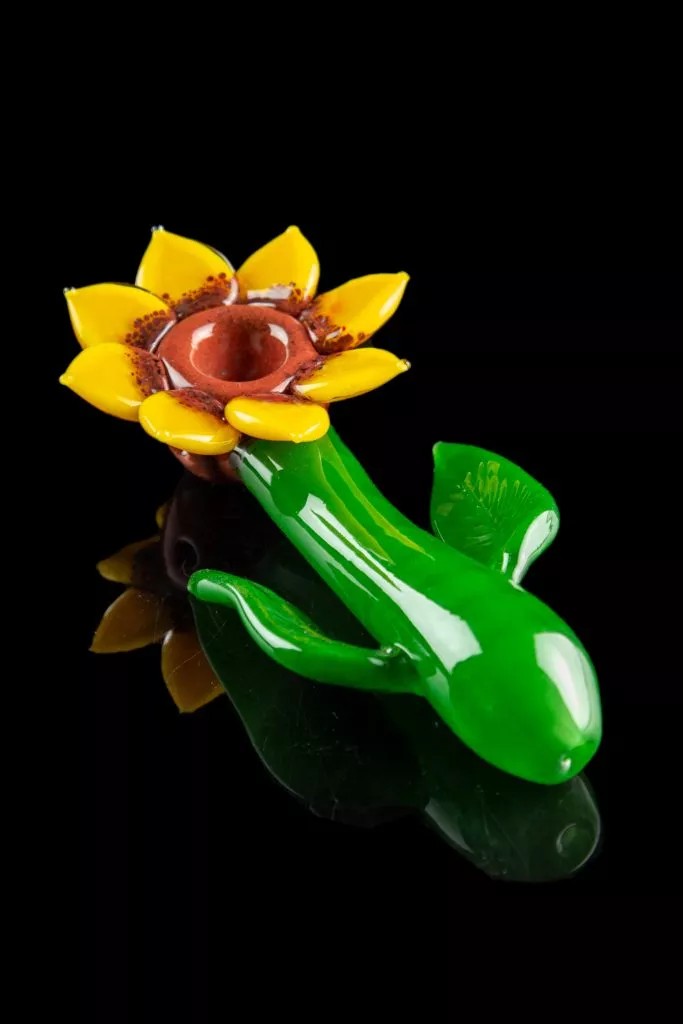 Empire Glassworks Sunflower Hand Pipe