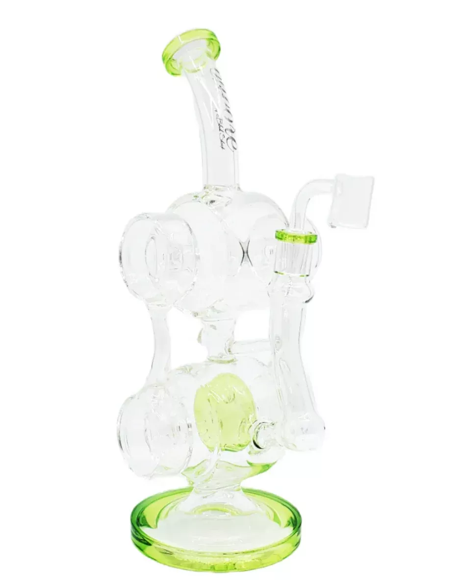 Encore Glass 11" Earphone Recycler - Sleek and Functional in Assorted Colors