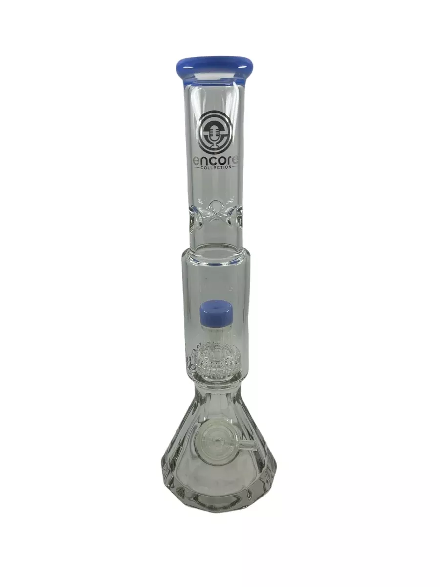 Encore Glass 12" Salt Shaker Bong – Durable with Showerhead Perc