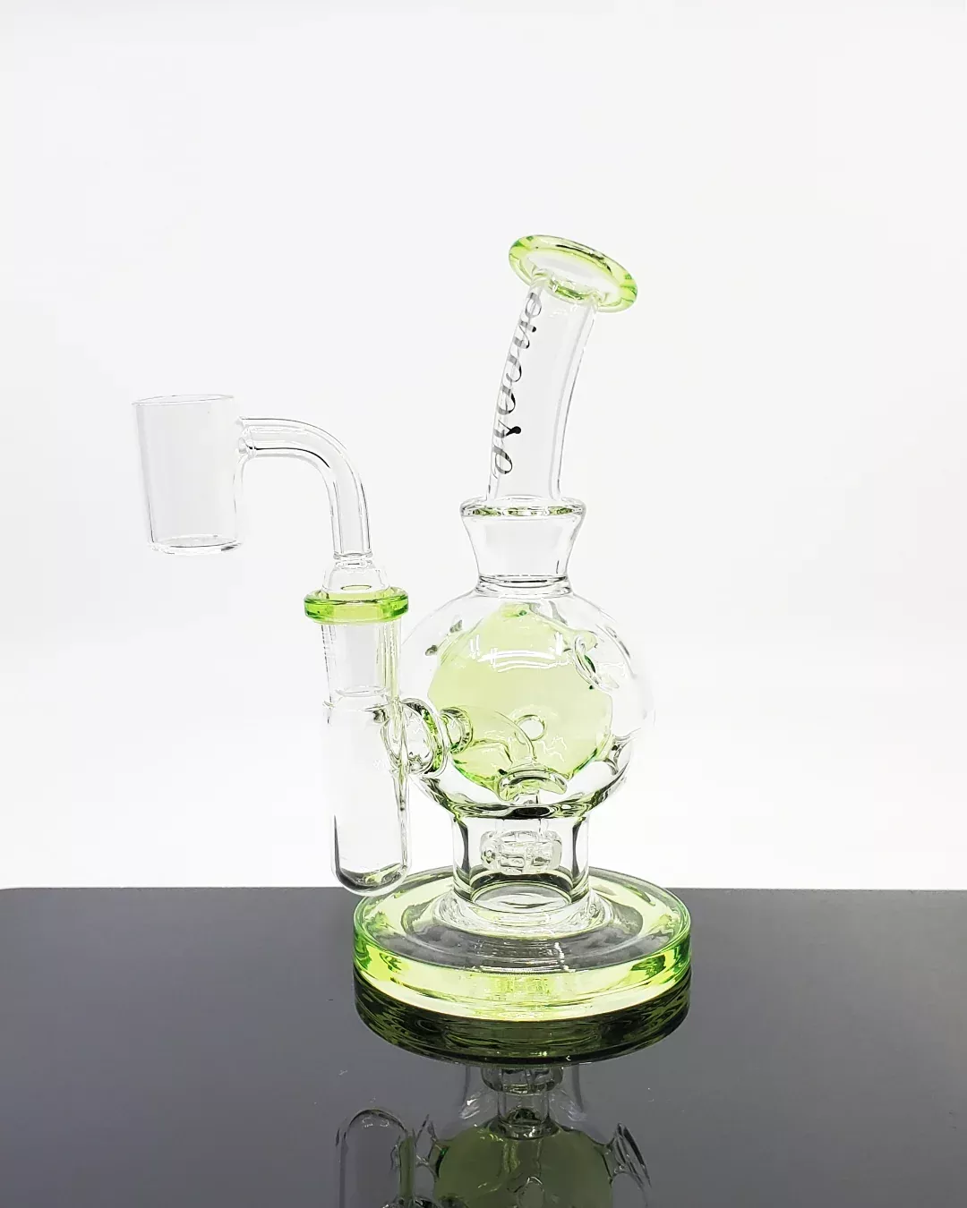 Encore Glass 6.5” Egg Rig - Compact Design for Smooth Hits