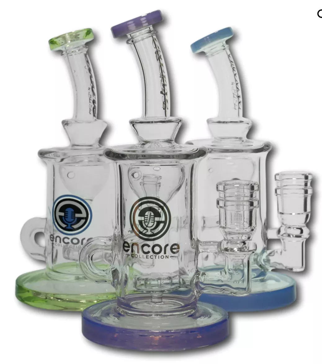 Encore Glass 7-Inch Incycler - Compact Design in Assorted Colors