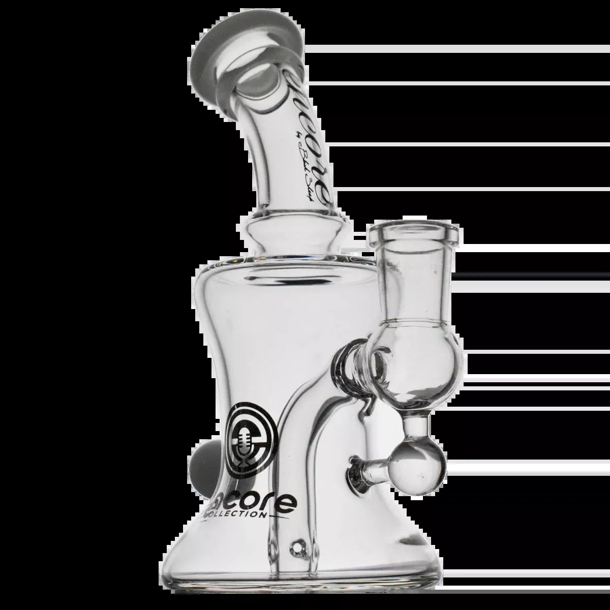 Encore Glass "The Hourglass" - Unique Smoking Art Piece