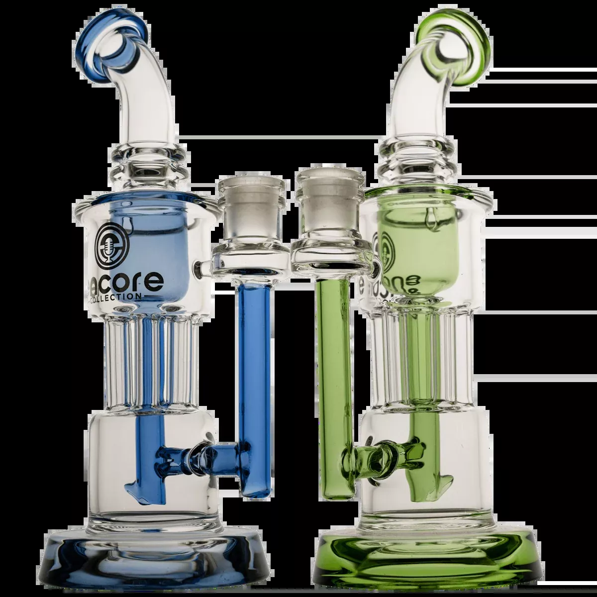 Encore Glass Pillar Rig – High-Performance 10” Glass Rig (Assorted Colors)