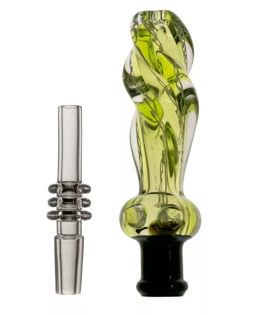 Encore Glass Slyme Nectar Straw - Stylish and Durable Concentrate Tool