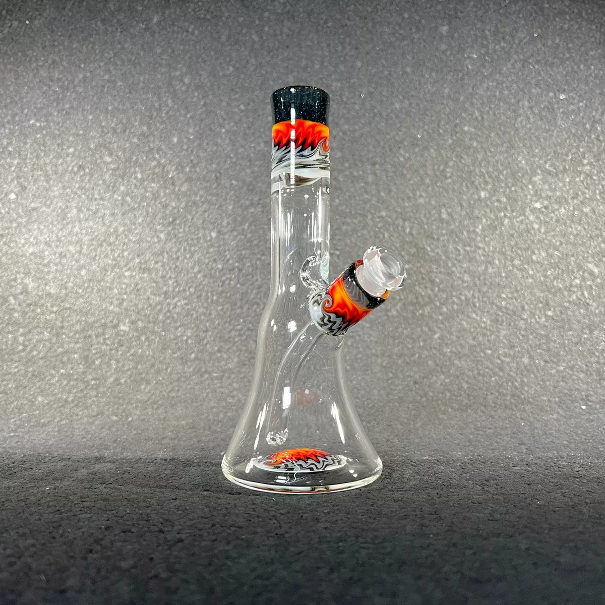 EPG Glass - Fire Wig Wag Minitube