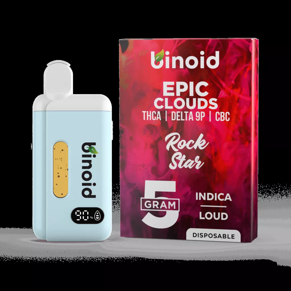 Epic Clouds 5 Gram Disposable Vape – Rock Star